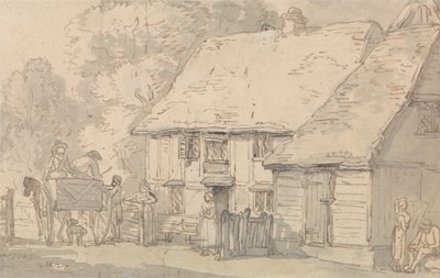 The Toll-Gate by Thomas Rowlandson